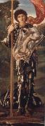 Burne-Jones, Sir Edward Coley Saint George oil on canvas